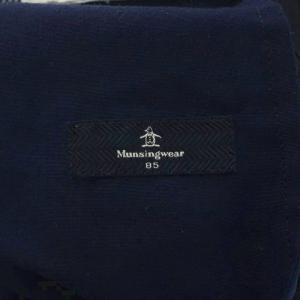 MUNSINGWEAR パンツ スラックス 85 紺 長ズボン /GG