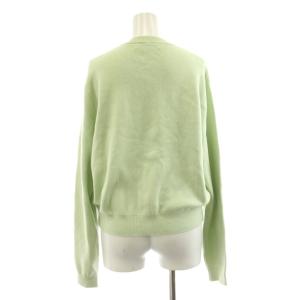 CABaN 25AW コットンカシミヤ クルーネックカーディガン S ライトグリーン 39025402001