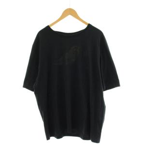 アナグラム Tシャツ 花刺繍 XXL ブラック H800Y22X11