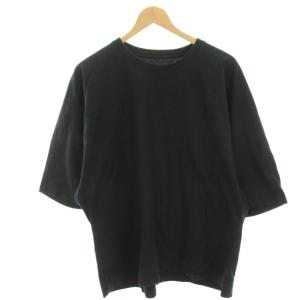 RELEASE-T BASIC Tシャツ カットソー 半袖 ドルマンスリーブ 3 黒 ブラック HP55JK310