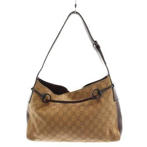 GUCCI ホースビット ハンドバッグ ベージュ ブラウン 101975