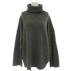 21AW Aries タートルネックプルオーバー ニット セーター F グレー 21080500803030