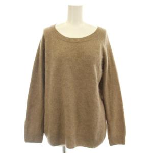 カシミヤ ニット セーター 長袖 F ベージュ 190805004030 /G