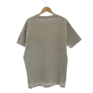 Engineered Garments Tシャツ カットソー M グレー グラフィックプリント 半袖 ラウンドネック /LP