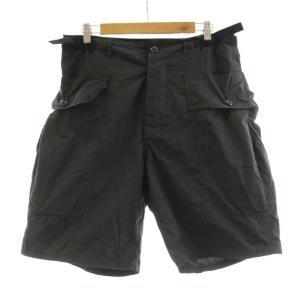 コットンカーゴショーツ ハーフパンツ ショートパンツ ボタンフライ 2 グレー M23B-07PT01B