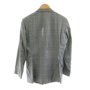 Paul Smith COLLECTION シングルスーツ セットアップ テーラードジャケット パンツ ジップフライ チェック柄 ウール シルク混