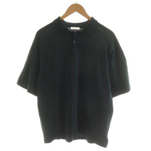 24SS FRESCA KNIT CREW POLO KNIT ポロシャツ 半袖 4 緑 グリーン KRAGCM0401