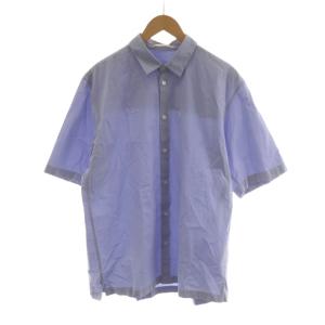 24SS SHRINK BROAD ハーフスリーブシャツ 半袖 4 水色 ライトブルー BLAGCM0303