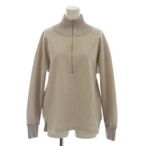 22AW カットソー F ベージュ ハーフジップ ハイネック 長袖 /LP