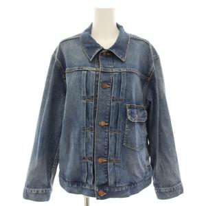 デニム DENIM 22SS ストレッチジャケット デニムジャケット ジージャン Gジャン アウター 大きいサイズ