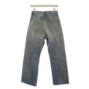 AURALEE ELVEDGE FADED HEAVY DENIM PANTS ボタンフライ 25