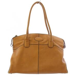 トートバッグ ショルダーバッグ レザー 茶 キャメル /TK