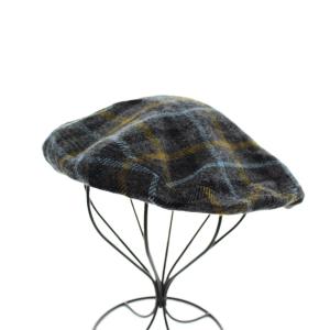 × キジマ タカユキ KIJIMA TAKAYUKI CHECKED WOOL BERET ベレー帽 帽子