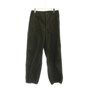 23AW FATIGUE PT パンツ カーキ パッチポケット ドローコード裾 23-030-200-8200-3-0