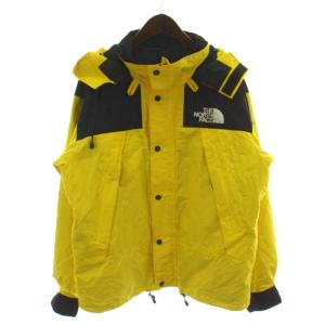 ゴアテックス GORE-TEX マウンテンパーカー ジャケット L 黄 黒 長袖 ロゴ NP-2182