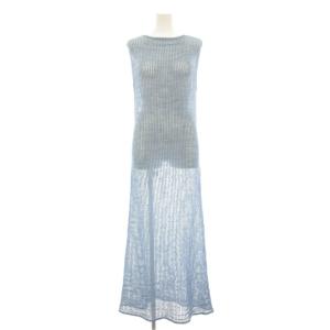 20SS モヘヤウールメッシュニットワンピース MOHAIR WOOL MESH KNIT ONE-PIECE
