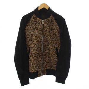 23SS KILLERS PIG SUEDE LEOPARD BLOUSON