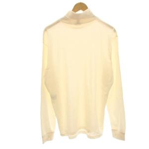 LEMAIRE カットソー Tシャツ 長袖 タートルネック XL アイボリー /HN