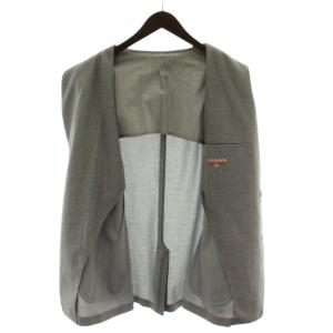 CASTELBAJAC SPORT テーラードジャケット 50 グレー 長袖 異素材 23810-109 /GG