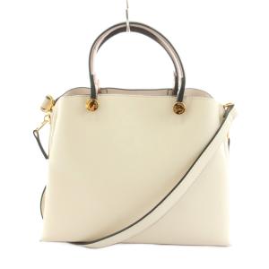 EPOR Y BAG ショルダーバッグ ハンドバッグ フェイクレザー 白 ホワイト /KU