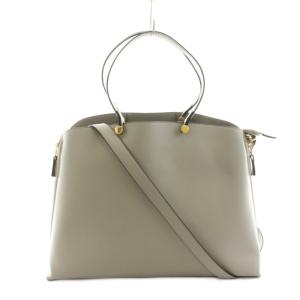 EPOR Y BAG Medium+ ショルダーバッグ トートバッグ フェイクレザー F グレー GGX85190