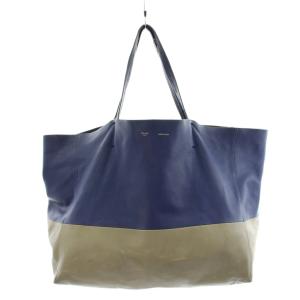 ホリゾンタルカバ トートバッグ ショルダーバッグ グレー  ネイビー