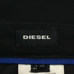 DIESEL パンツ スラックス 32 黒 長ズボン /GG
