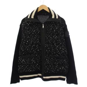 23AW CARDIGAN TRICOT ダウンジャケット M ブラック I20939B00002