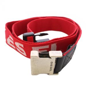 B-BELT ガチャベルト ロゴ 80/32 赤 レッド 白 ホワイト /TK