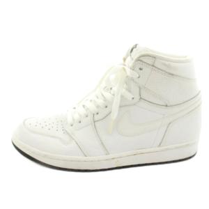 Air Jordan 1 Retro High White Perforated