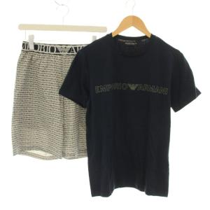 ルームウェア セットアップ 上下 Tシャツ カットソー クルーネック 半袖 ショートパンツ ハーフパンツ