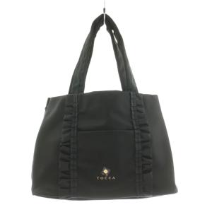 TOCCA トッカ-FRILL A4 NYLONTOTE トートバッグ ハンドバッグ フリル