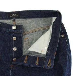A.P.C. アーペーセー-デニム ジーンズ パンツ 32 青 長ズボン ボタン
