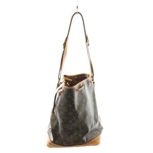 LOUIS VUITTON モノグラム ノエ ショルダーバッグ ブラウン M42224