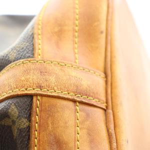 LOUIS VUITTON モノグラム ノエ ショルダーバッグ ブラウン M42224