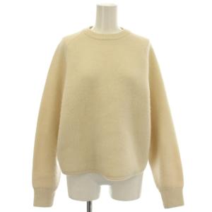 21AW カシミヤ混 ニット セーター 長袖 XS アイボリー 3410800383 /G