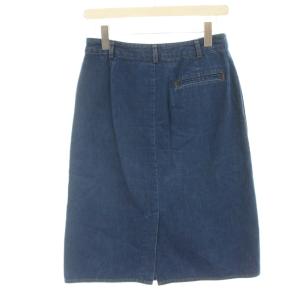 A.P.C. アーペーセー-デニムスカート 台形スカート ひざ丈 38 紺