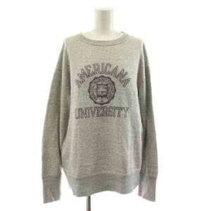 MADE BY Americana College C/N Sweatスウェット トレーナー 長袖 ロゴ