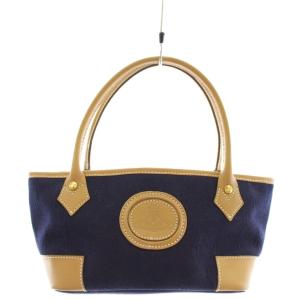Vivienne Westwood ハンドバッグ ネイビー×ベージュ オーブ ハンドバッグ ベージュ ネイビー（2026/06/10買取） - Vivienne
