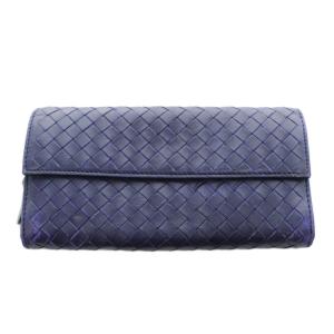 イントレチャート 長財布 小銭入れ レザー 紫 パープル /AN12 OH