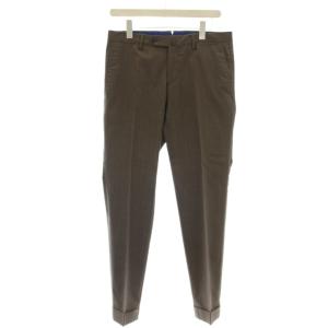 BEAMS F パンツ スラックス 46 茶 ブラウン EA520170 /G