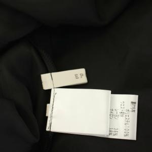 EPOCA フレアスカート ロング マキシ チュール フラワーモチーフ 40 黒 ブラック M5S03-807 /KU