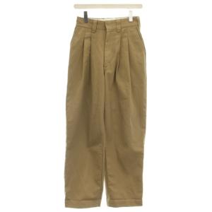 TOMBOY PANTS タック テーパード パンツ 32 ベージュ 20AMSPA64 /G