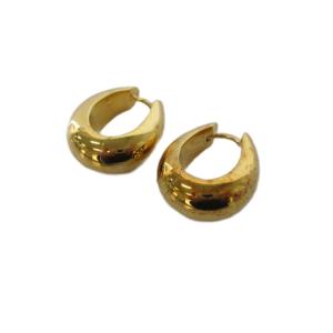 Ice Hoop Small Gold ピアス SV925