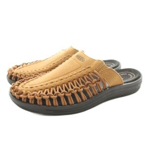 UNEEK II SLIDE ユニーク ツー スライド サンダル スエード US9.5 27.5cm 茶
