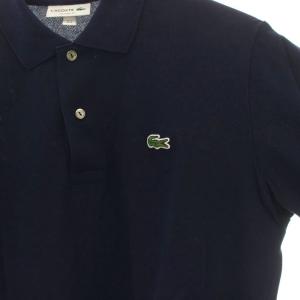 CLASSIC FIT ポロシャツ ワニ刺繍 3 S 紺 ネイビー 長袖 L1312DL /YM