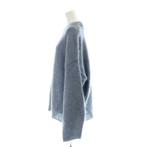TODAYFUL Kid Mohair Knit ニット セーター モヘヤ F 青 ブルー 長袖 ラウンドネック 12220509