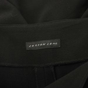 JURGEN LEHL ワイドパンツ スラックス ウール M 黒 ブラック J0103FP101 /KU