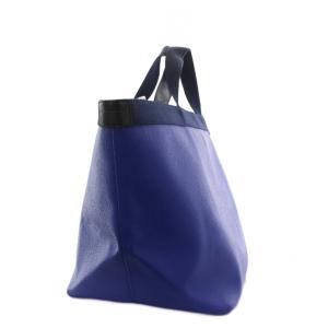 Hervé Chapelier リュクス舟型トートL ブルー ネイビー 725GP