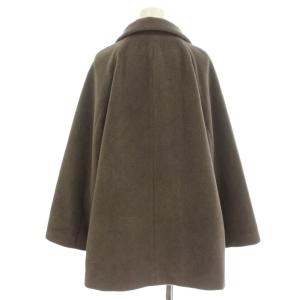 GLOBAL WORK カロヤカエリ2WAY ミドルコート Pコート S グレージュ /G